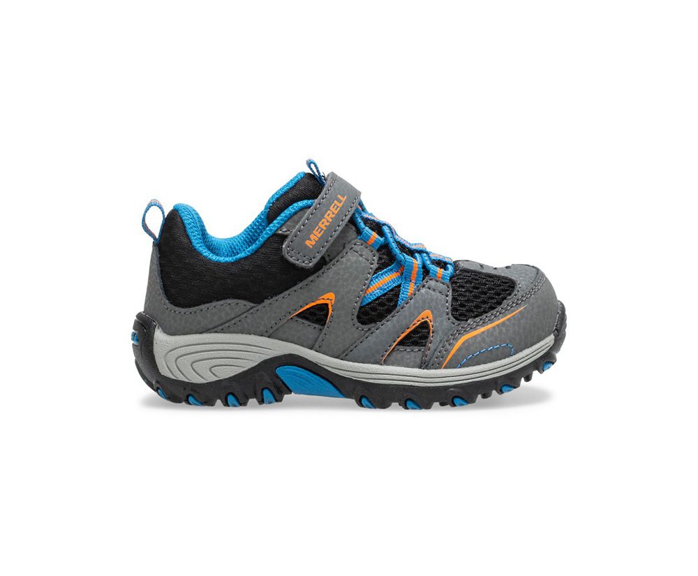 Merrell Hiking Shoes Grey/Black - Trail Chaser Jr. - Kids 70FDILBVG